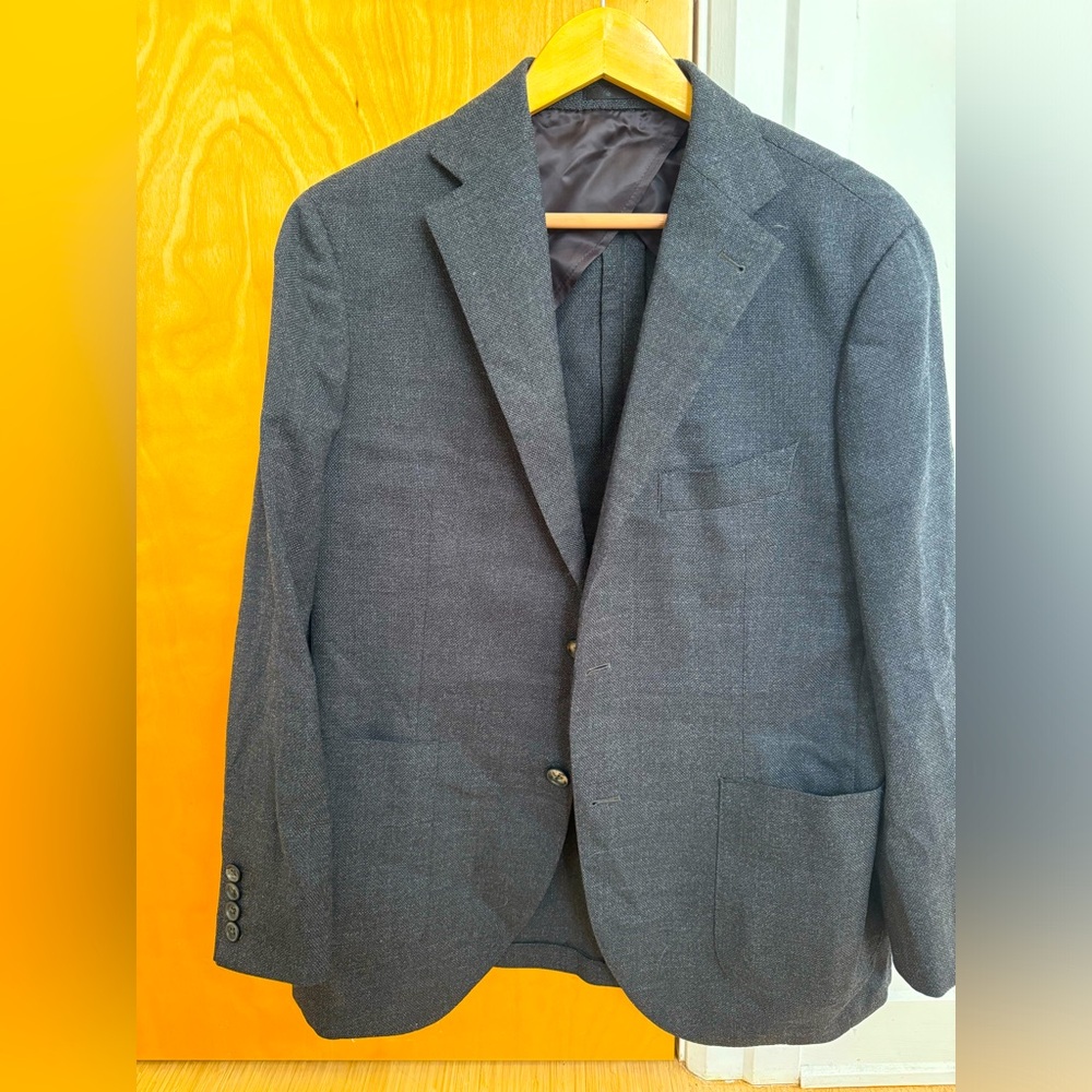 Proper cloth men’s blazer 38S charcoal